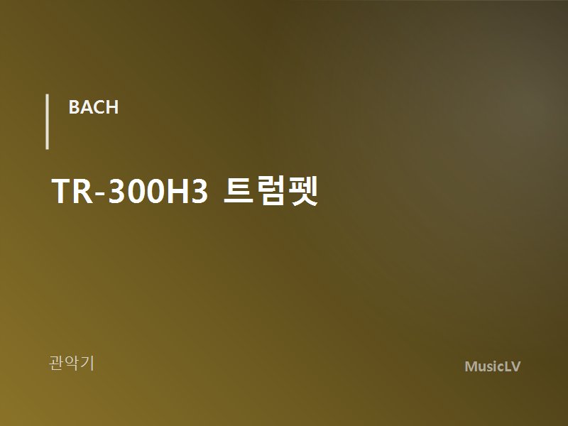 TR-300H3 트럼펫